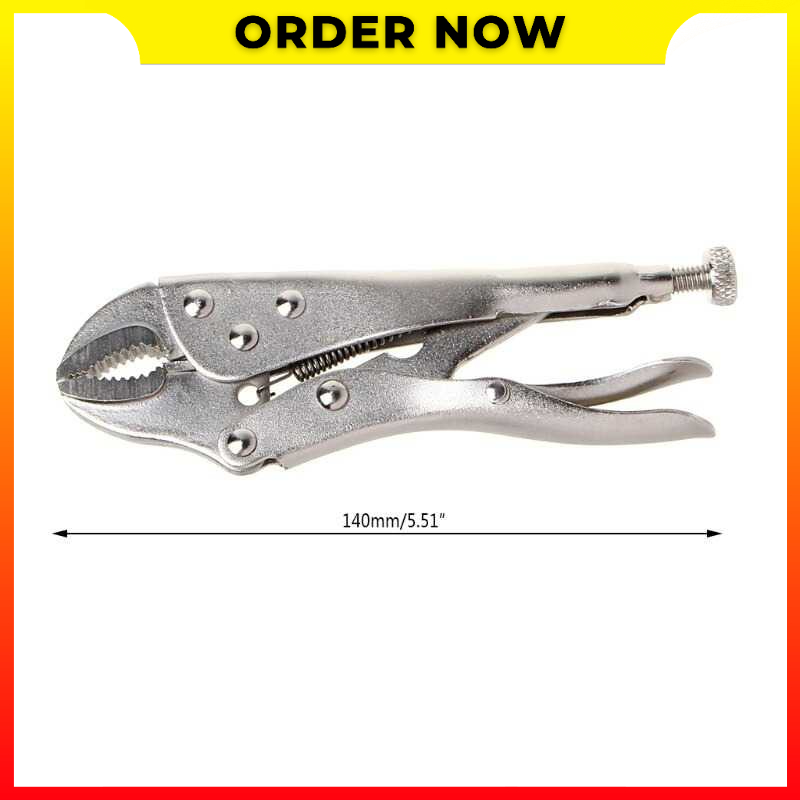 Locking Pliers Tang Buaya Multifungsi Locking Pliers Ground Mouth Lock 5 Inch YOFE - 7ROTEOXX