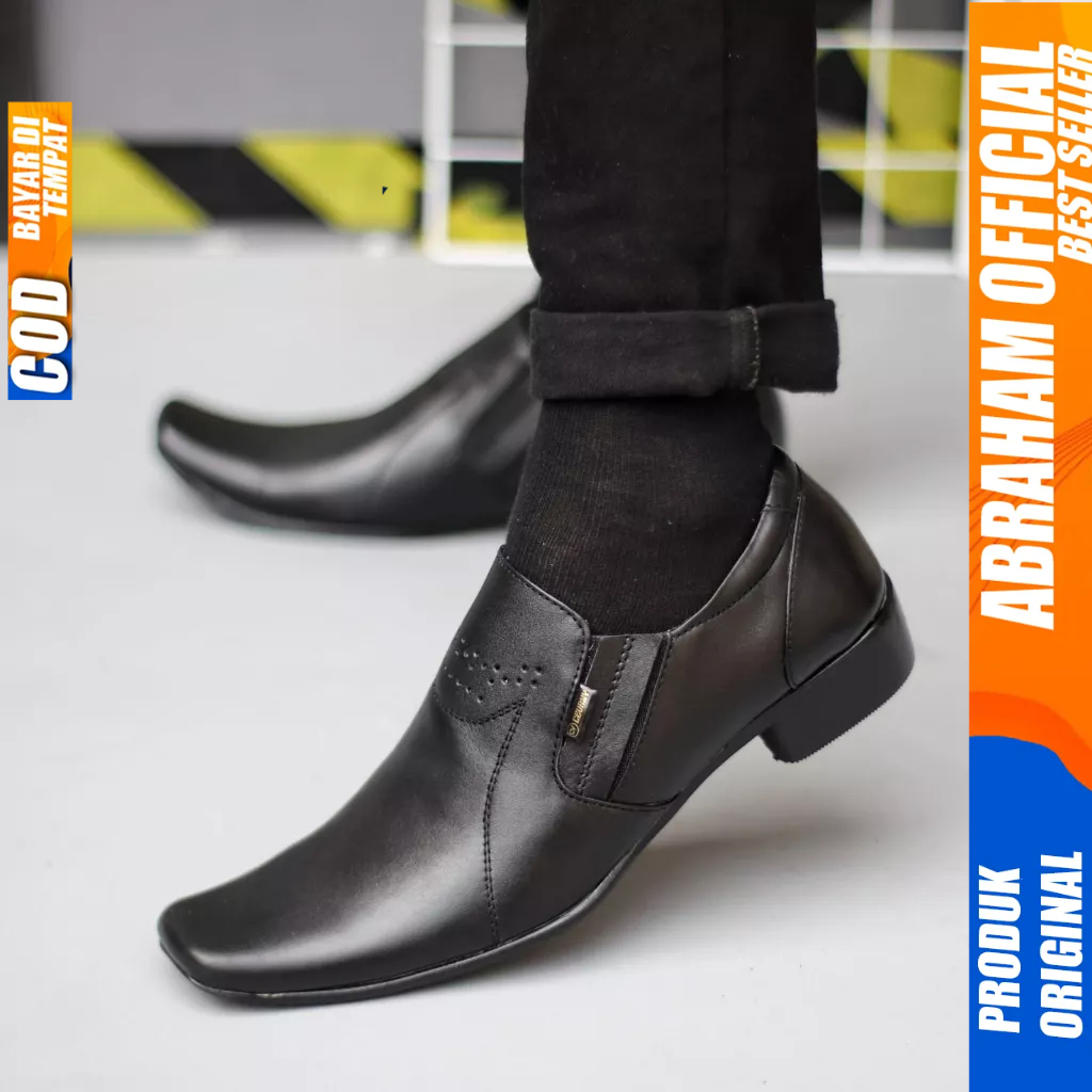 Sepatu Formal Kerja Kulit Pantofel Ukuran Besar 44 45 46 47 Pria