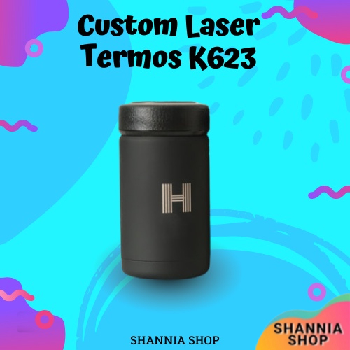 CUSTOM [ NAMA / LOGO ] CETAK LASER GRAFIR  K623 TERMOS / TUMBLER KAXIFEI DREAM SOUVENIR BOTOL HAMPER