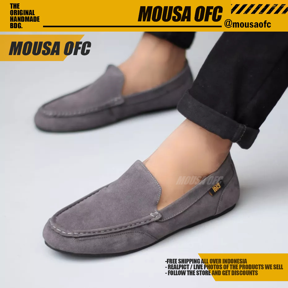 Sepatu Casual Slip On Selop Pria