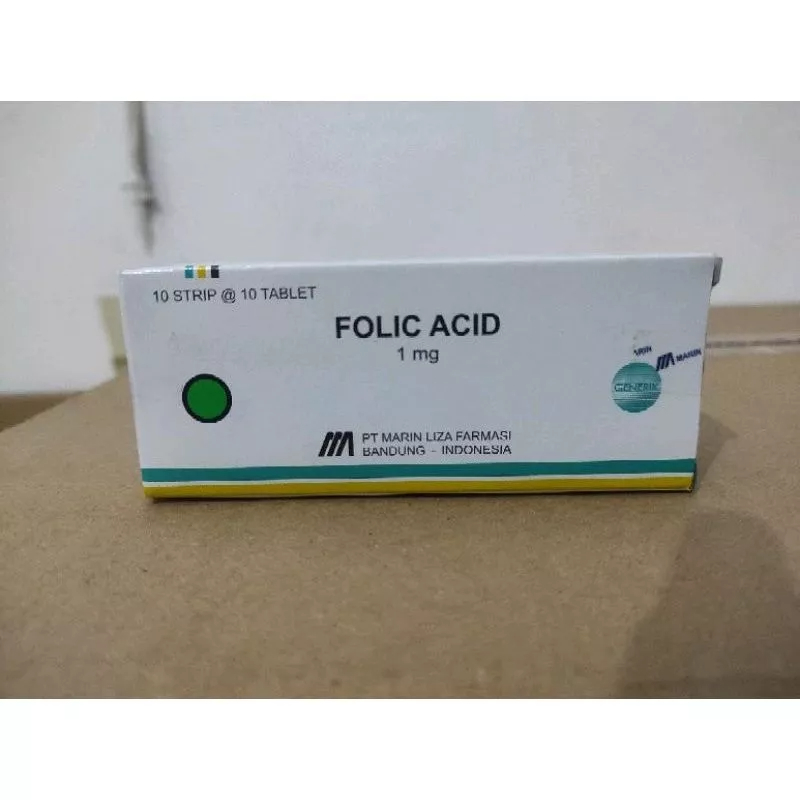 Folic Acid 1 mg Liza Marin