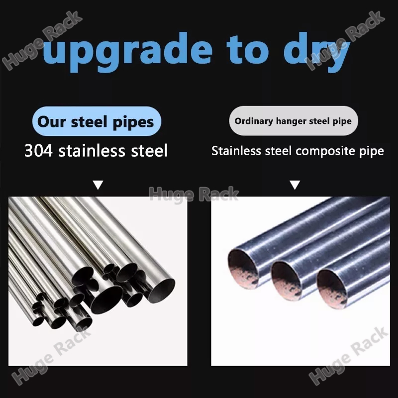 Jemuran baju dinding lipat stainless steel Jemuran pakaian 200cm Jemuran dinding lipat Jemuran handuk