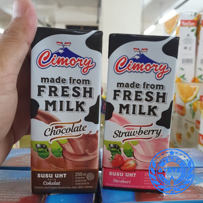 

PCS 250ML - SUSU CIMORY UHT COKLAT / STRAWBERRY / SUSU UHT atayatoko