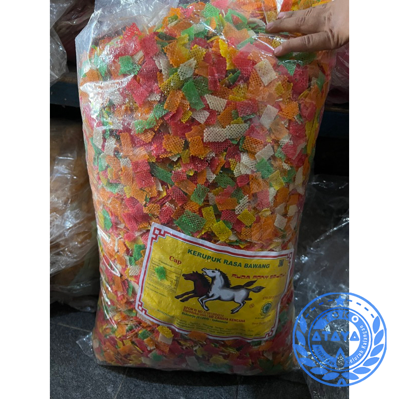 

kerupuk rasa bawang taro