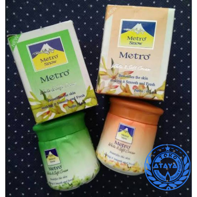 IV BEDAK METRO ORIGINAL / BEDAK METRO WHITE AND SNOW SOFT CREAM / BEDAK CAIR / BEDAK METRO MURAH /