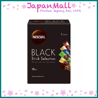 Nescafe Kopi Instant Black Stick Selection Isi 18 sachet