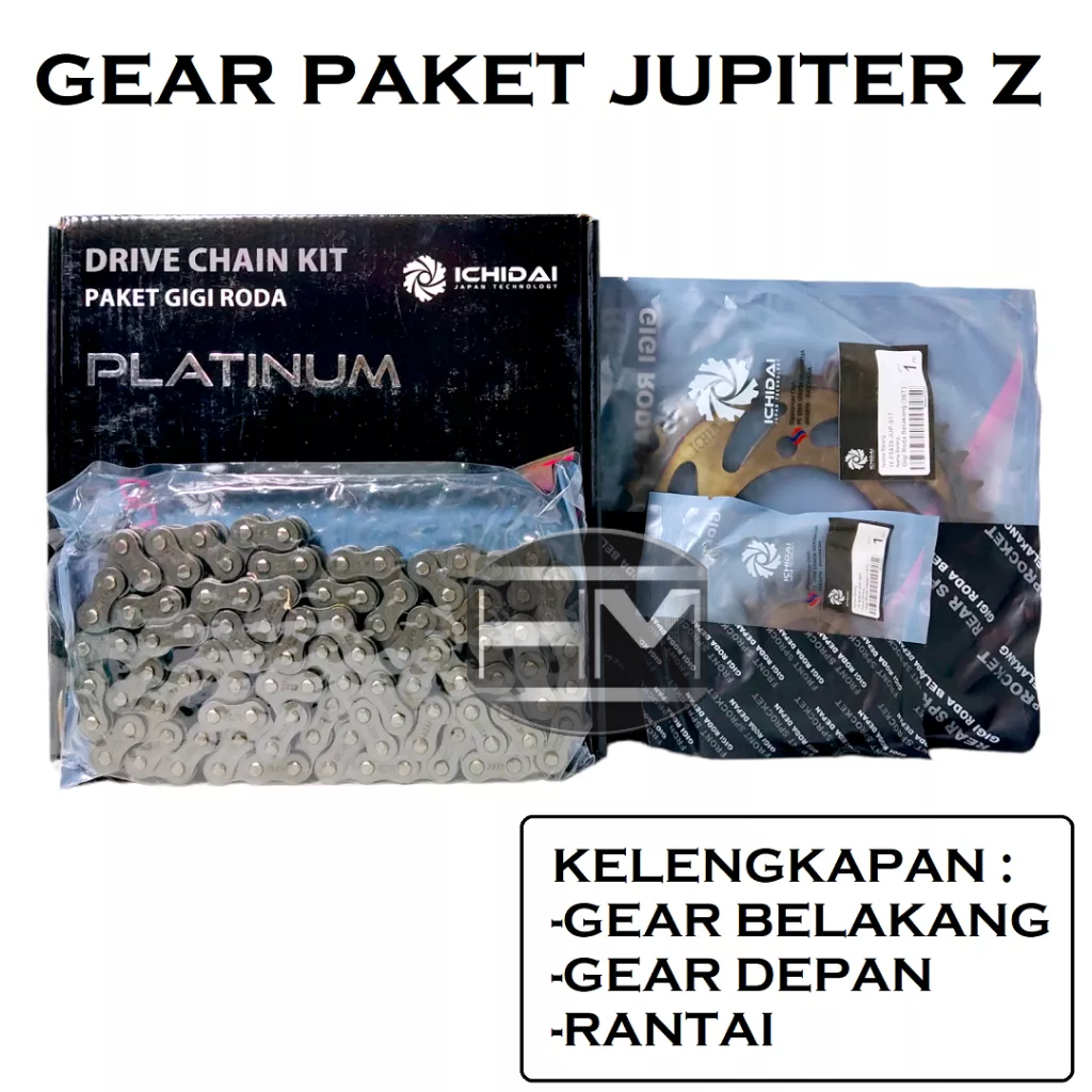 GEAR PAKET GEAR SET JUPITER Z ICHIDAI