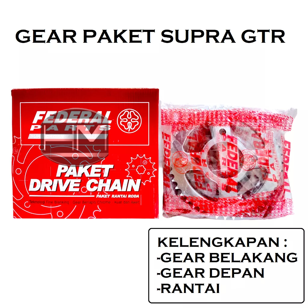 GEAR PAKET GEAR SET SUPRA GTR MEREK FEDERAL