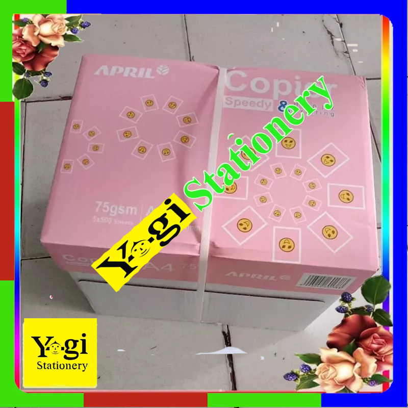 

Kertas A4 75gr Copier 1 Box (2500 lembar) Kertas HVS
