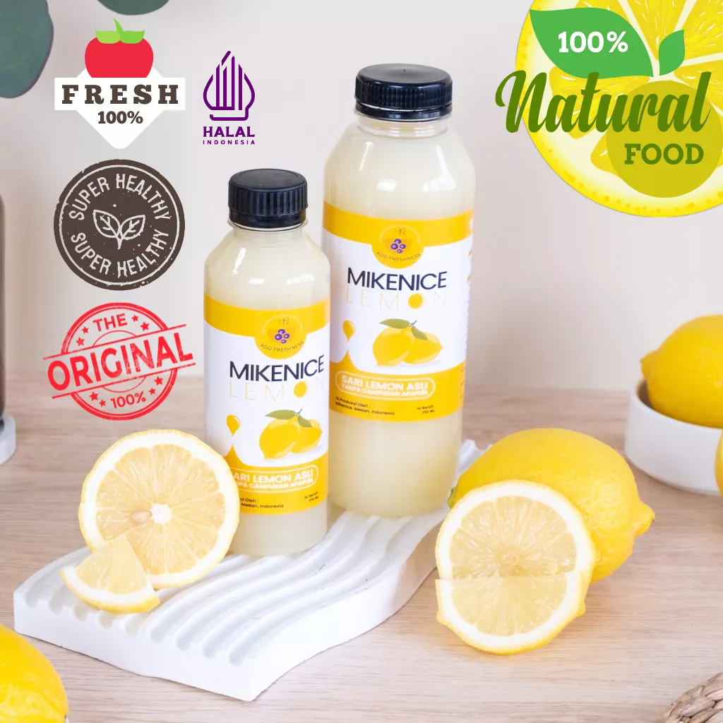 

Sari Lemon Mikenice kaya akan Vitamin C asli 100%