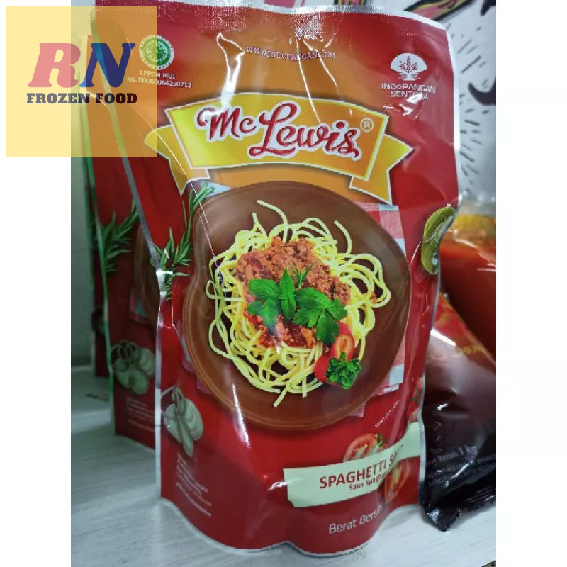 

Mc Lewis Spaghetti saos Spagetti 1 kg