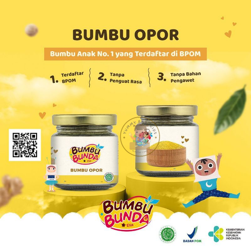 

Bumbu Opor MPASI Bumbu Bunda by Elia Tanpa MSG Tanpa Pengawet