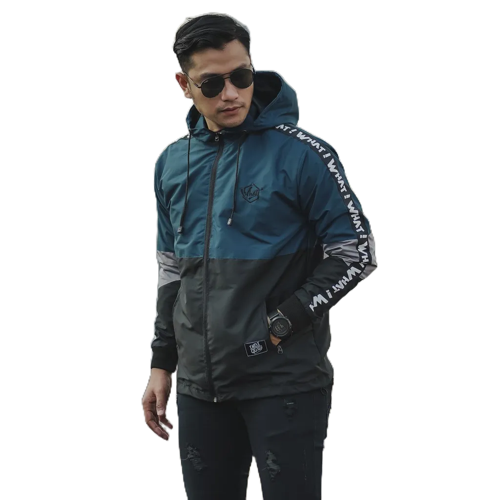 INST Jaket Windbreaker 3D | JAKET Olahraga Lari Running | JAKET PARASUT PRIA