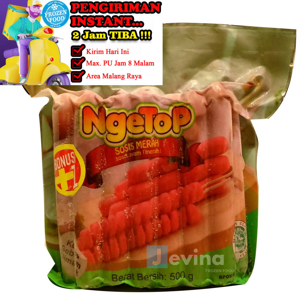 

Ngetop Sosis Ayam Merah 750g