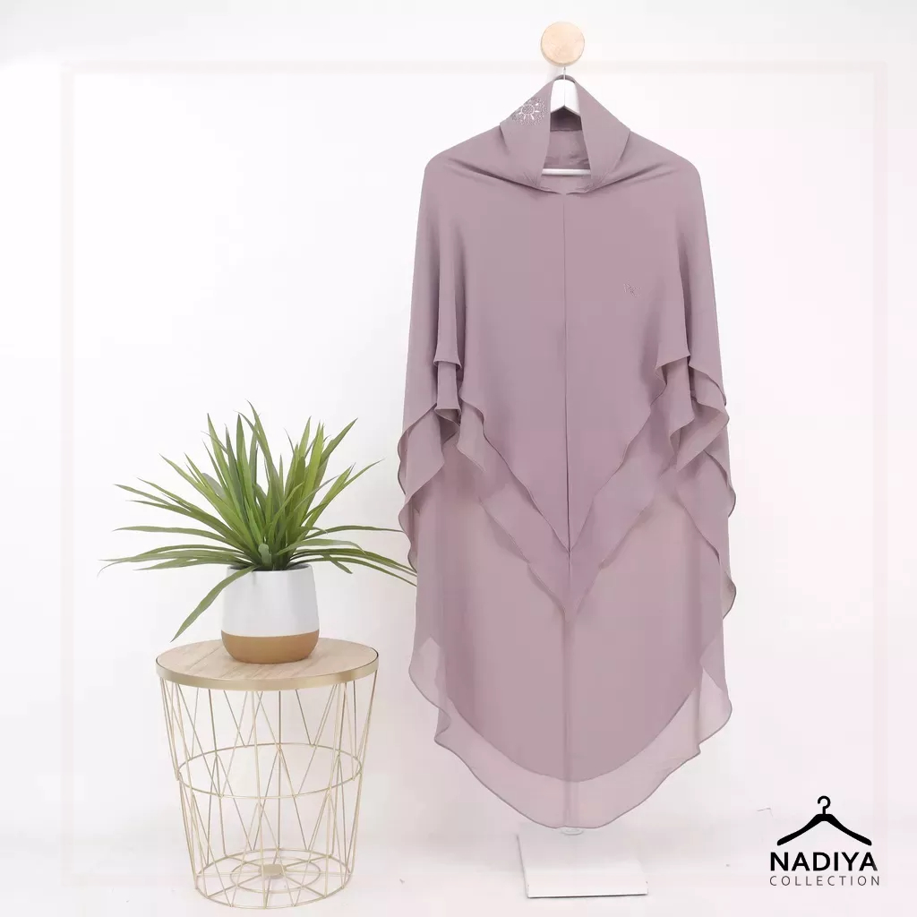 Hikmat Prive - Lina Ayu Syari - Light Series - Khimar Aleena Signature by Nadiya Collection