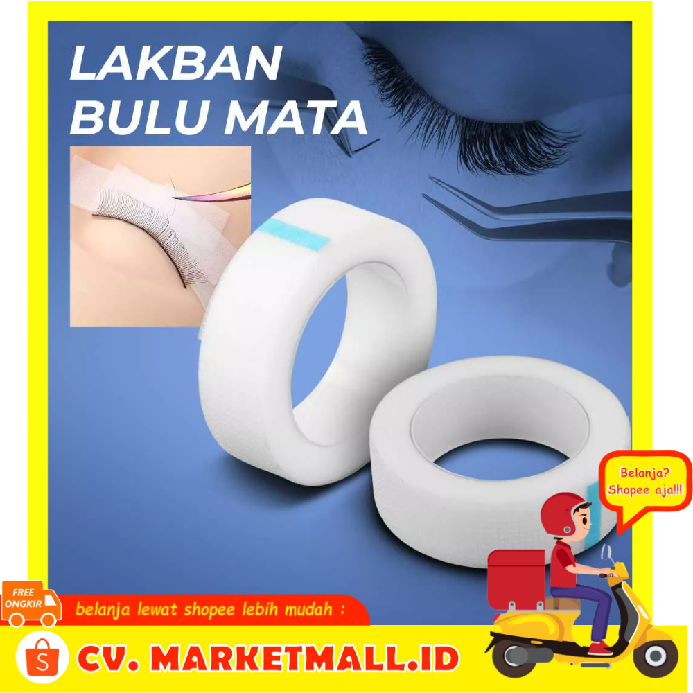 Pita Kertas Lakban Perekat Ekstensi Bulu Mata Palsu 4.5M 1.25mm HMQ HM45 - 7CHXCXWH