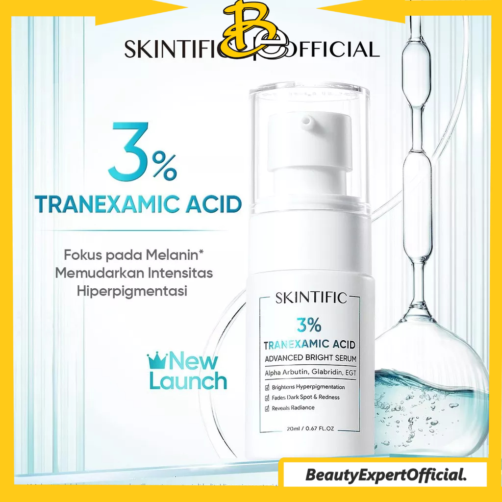 ⭐️ Beauty Expert ⭐️SKINTIFIC 3% Tranexamic Acid Advanced Bright Serum 20ML