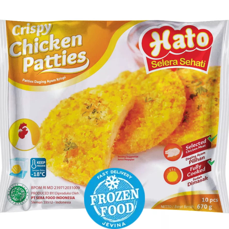 

Hato Crispy Chicken Patties 670g