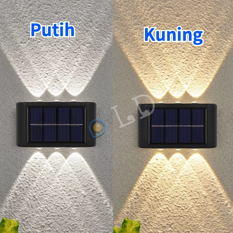 [COD] Lampu Taman Tenaga Surya COB Sensor Light LED Solar Lamp / Halaman, Taman, Pencahayaan Taman / Lampu Dinding Outdoor-Lampu Dinding Tenaga Surya-Anti Air