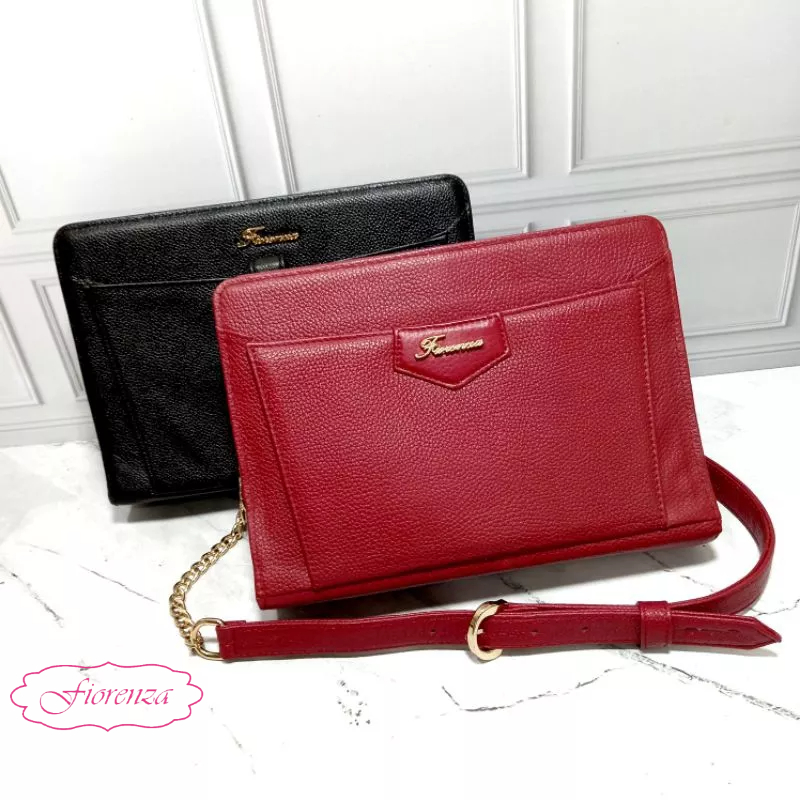 Fiorenza Tas wanita kulit asli genuine leather bag Emily sling