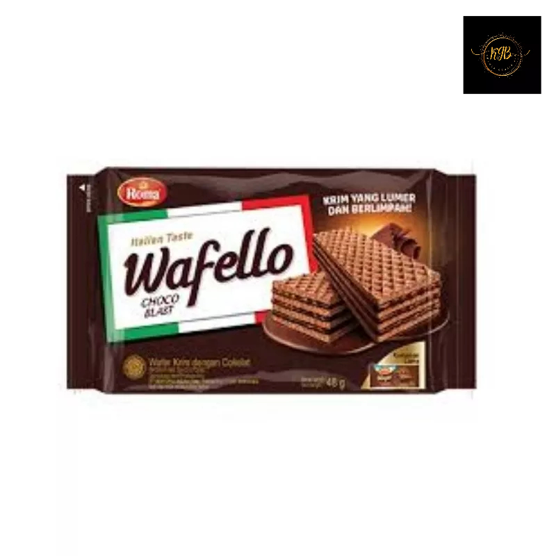 

KALSEL 3 Pcs Roma Wafello Caramel Coklat 17 Gr