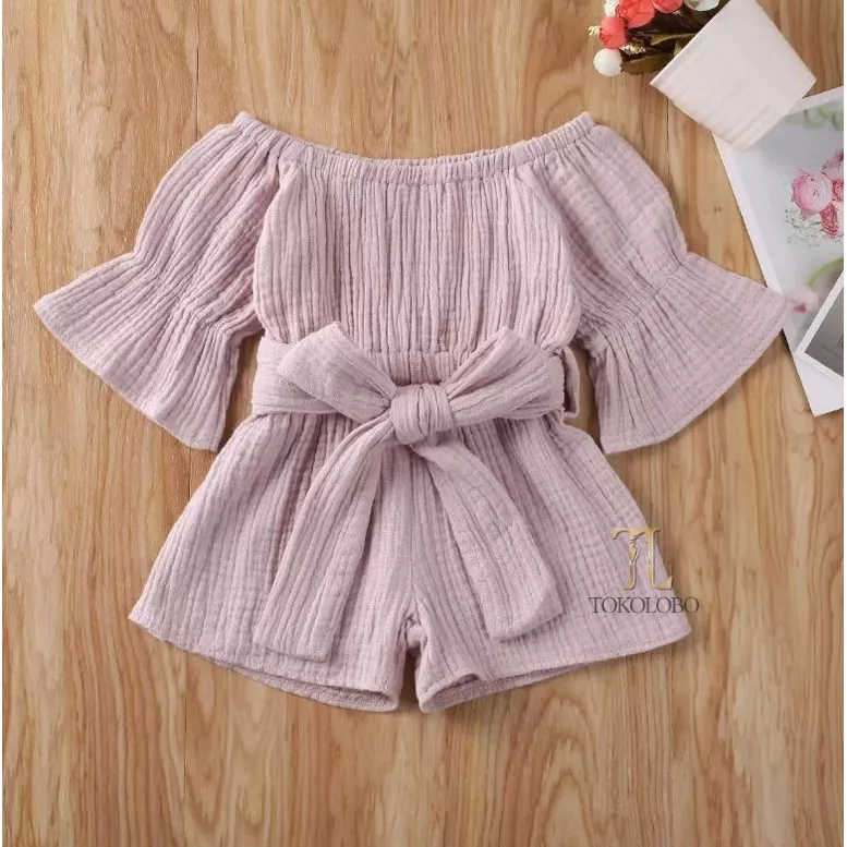 tokolobo 12.12  BIRTHDAY Jumpsuit Anak Perempuan YUBA