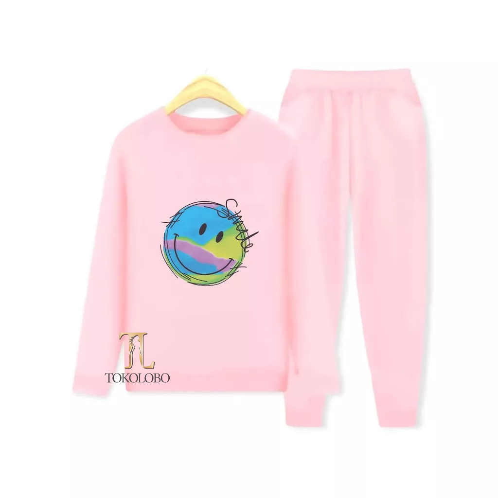 tokolobo SET SWEATER ANAK  DANIELLE ( DTF PRINT )