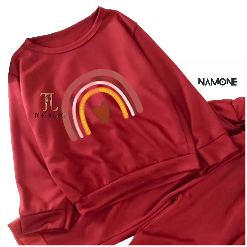 tokolobo Set Sweater NAMONE Unisex (DTF Printing).