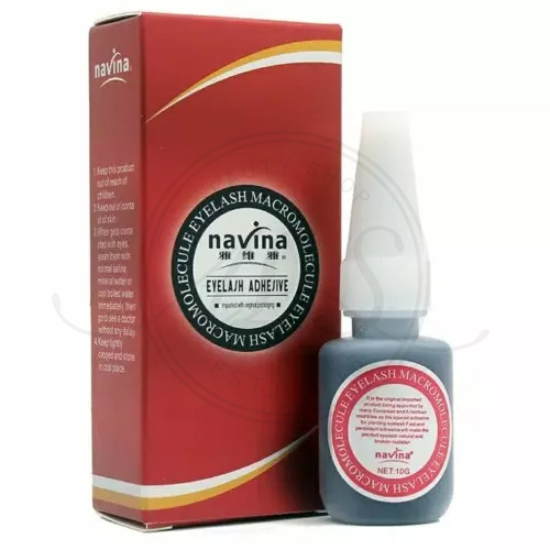 Lady Black Glue / Lady Glue 5g / NAVINA GLUE / KGLUE EYELASH with POUCH / CRYSTAL GLUE for Eyelash Extension Lem Tanam Bulu mata