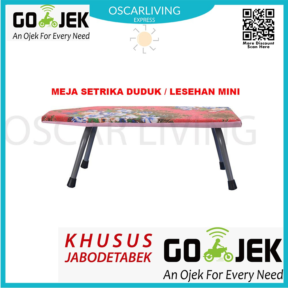Meja Setrika Duduk Lesehan / Meja Setrika Gosok Mini RANDOM