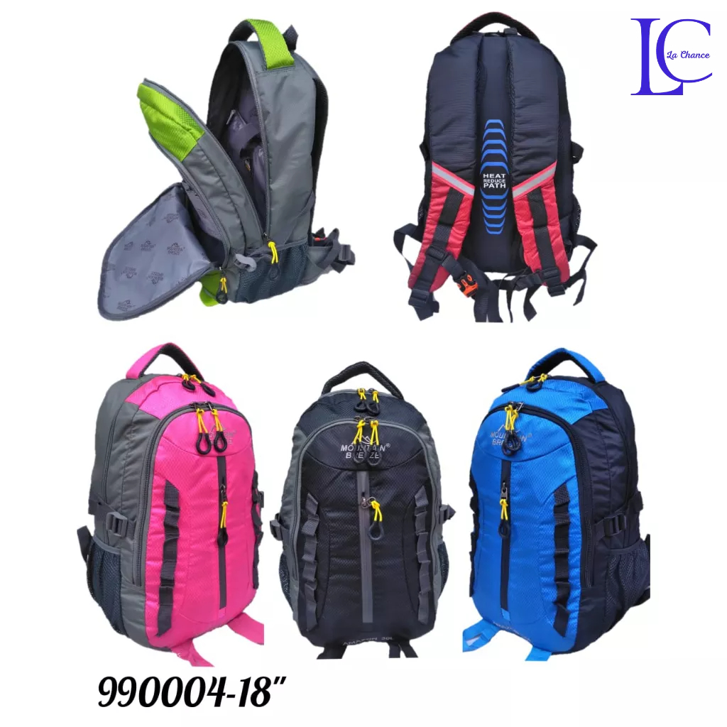 Tas Ransel Laptop Besar Tas Sekolah Ransel Kerja Fasion Bahan Import Wanita / Laki Laki