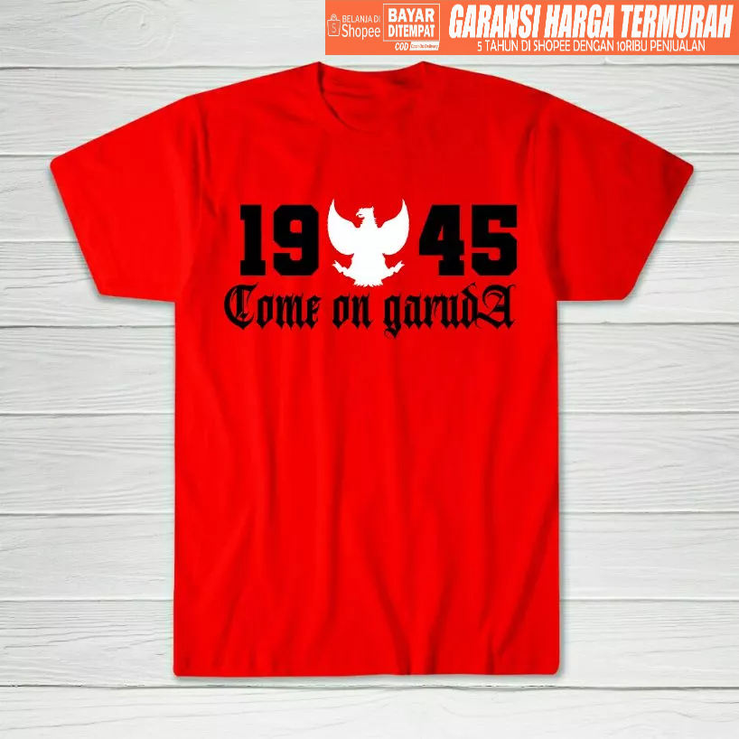 kaos Garuda Indonesia Kaos Pria Wanita | Kaos Kemerdekaan Republik Indonesia storeid.com