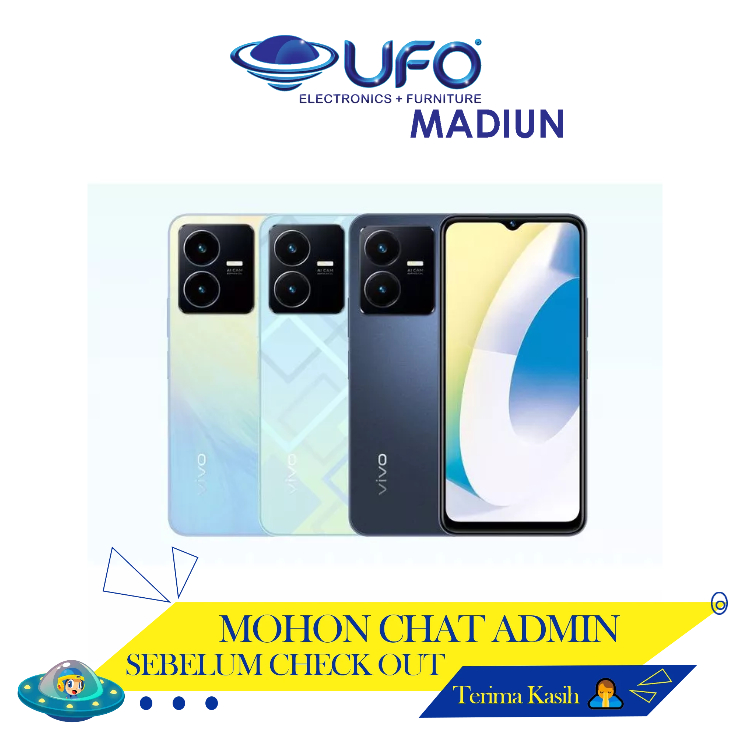 Vivo Handphone Y22 Ram 4/64Gb