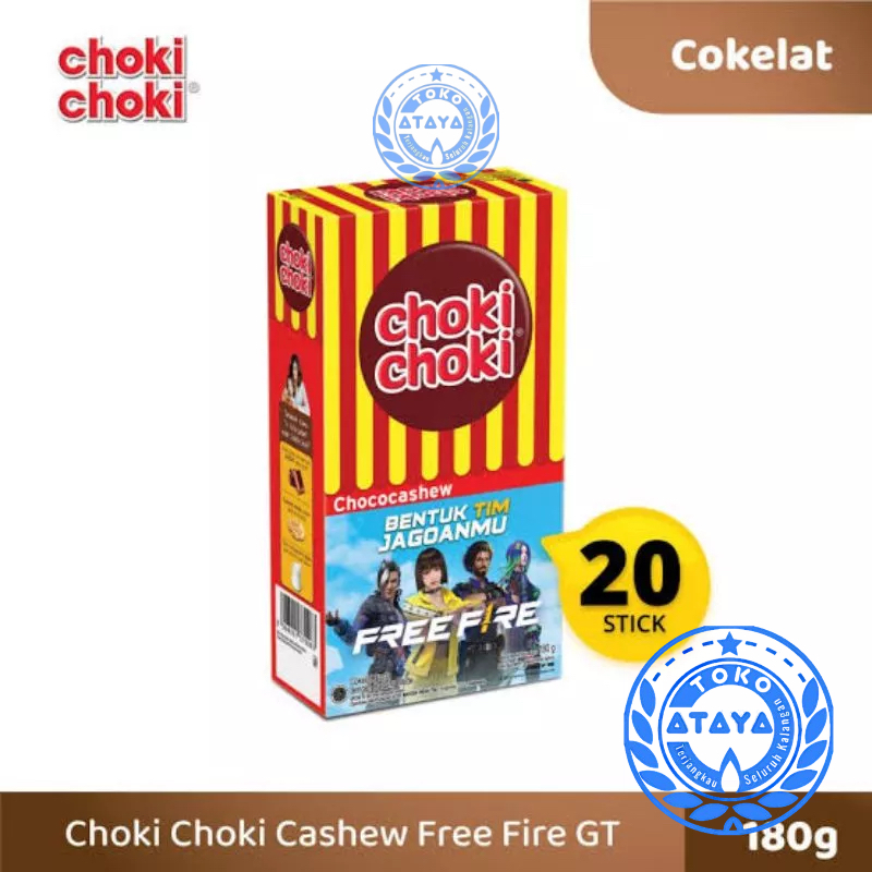 

IV Choki Choki Chococashew 1 box isi 20pcs / Choki Choki Cokelat Pasta