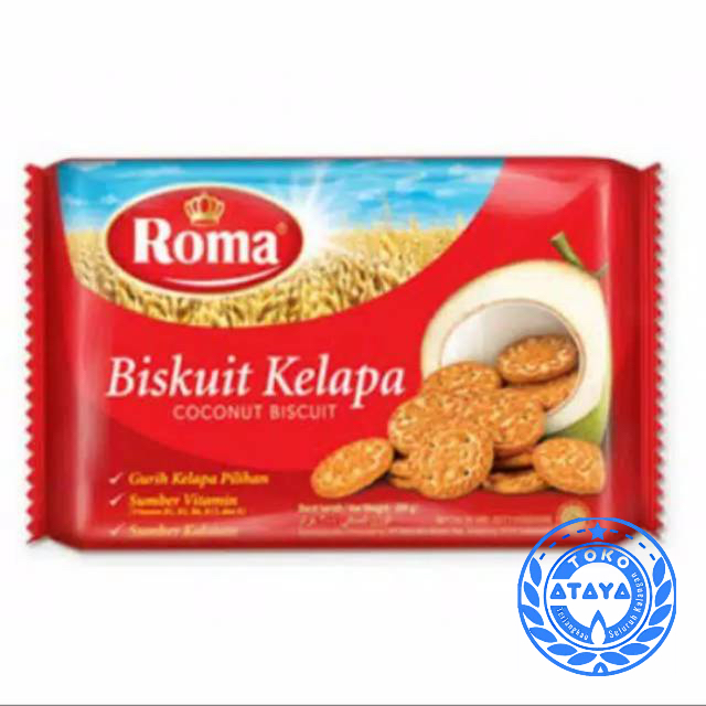 

(PCS) Roma Biskuit Kelapa 300gram grosir toko snack