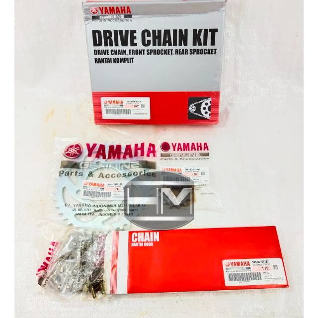 Gear paket/Gir set sepeda motor Jupiter Z1 yamaha