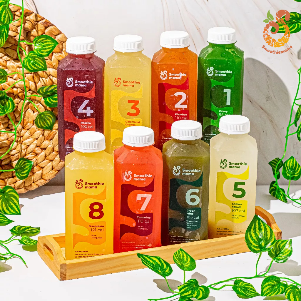 

Jus Kesehatan Juice Cold Pressed Paket Jus Cleanse Super 8 Bottles One Day Mix Aneka Varian Rasa Juice Detox Diet Juice BEST SELLER Smoothiemama