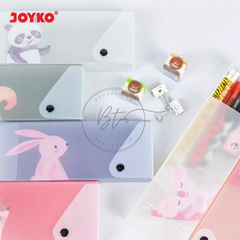 

[B219] Kotak Tempat Pensil Pencil Case Joyko PC-0719AC-36 Animal Calendar