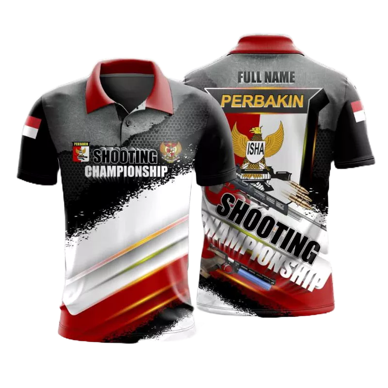 Baju Perbakin Terbaru Lengan Pendek