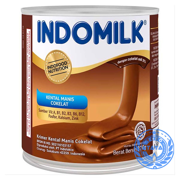 

Indomilk kaleng Skm Coklat 370G ATY1