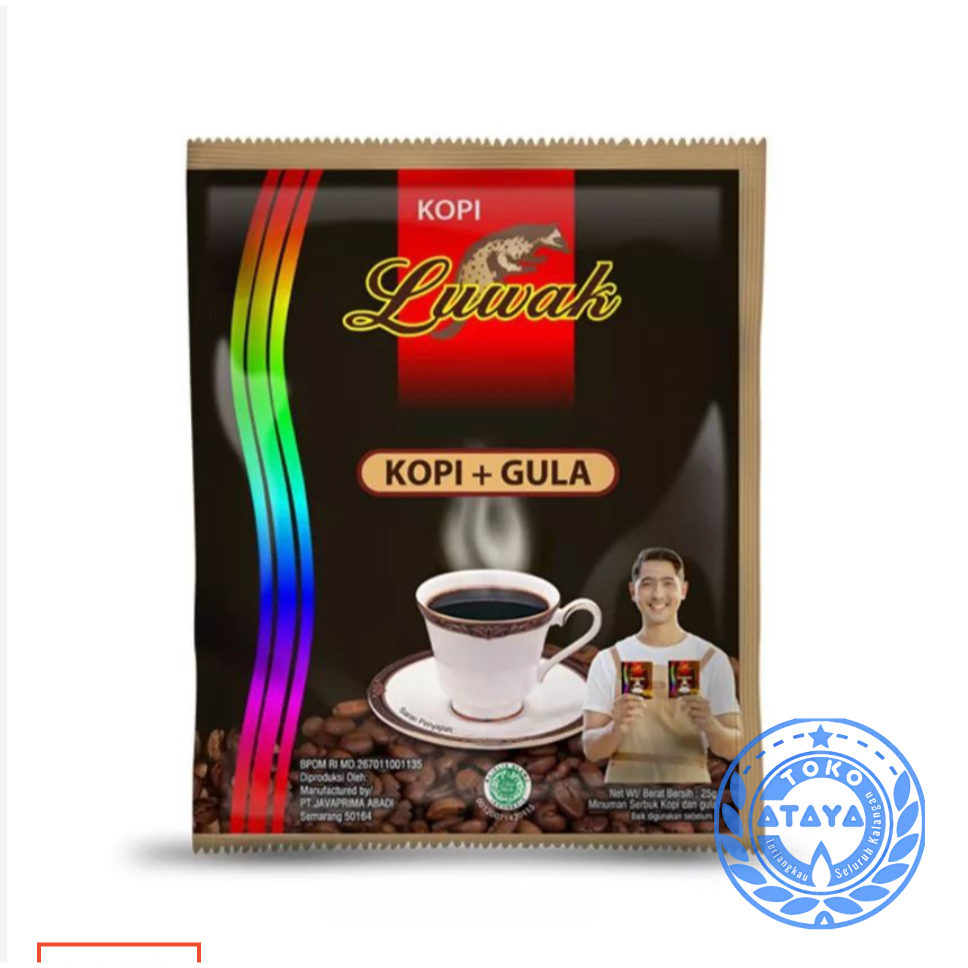 

1RTG 18 - LUWAK KOPI GULA 10+8 / COFFEE PLUS SUGAR atayatoko