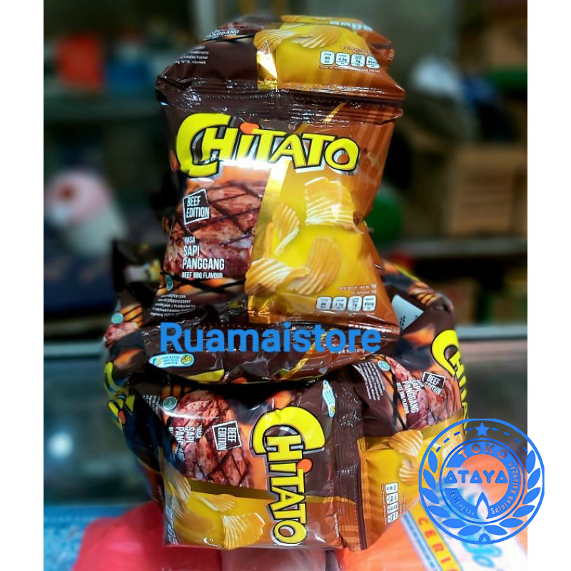 

(10 PCS) Chitato Sapi Panggang 15 grams grosir toko snack