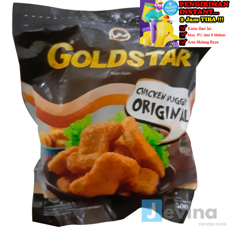 

Goldstar Chicken Nugget Ori 500g