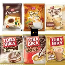 

KOPI TORABIKA - CAPPUCINO - GULA AREN - CREAMY LATTE - SUSU - MOKA - JAHE SUSU 1 RENCENG (10 SACHET)