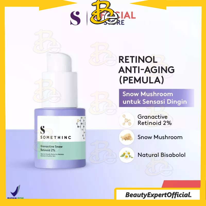 ⭐️ Beauty Expert ⭐️ [EXP 09/23] SOMETHINC Granactive Snow Retinoid 2% - Serum Retinol Untuk Pemula &amp; Kulit Sensitif