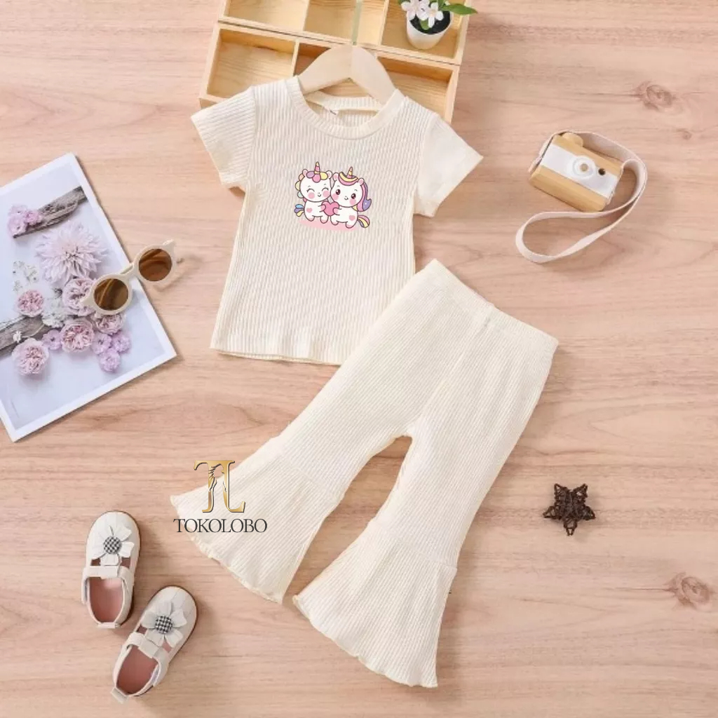 tokolobo Set Anak Cai (twin unicorn) DTF Printing