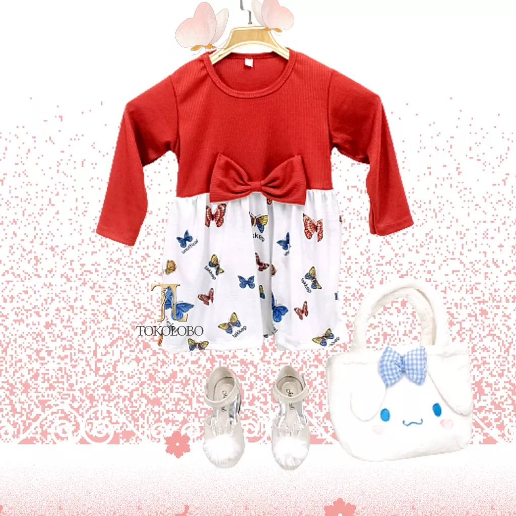 tokolobo  12.12 BIRTHDAY Dress Anak Perempuan Rubby