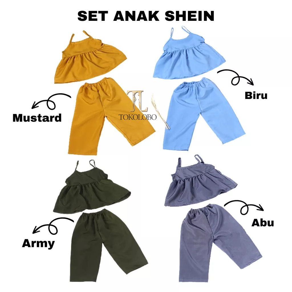 tokolobo SET ANAK SHEIN