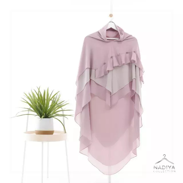Shafira Syari - Khimar Aluna Lva Miranda Yunia Syari Ceruty Premium by Nadiya