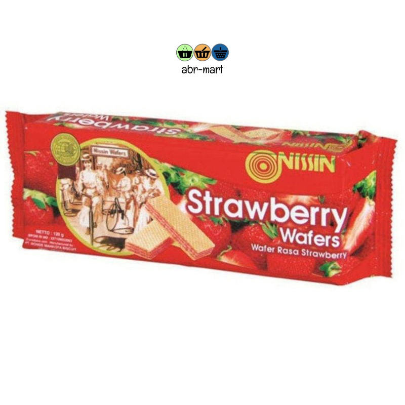 

NISSIN WAFER STRAWBERRY 100 GR